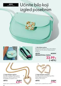Oriflame - Katalog - Pregled kataloga iz trgovine Oriflame, vrijedi od 01.04.2026 | Stranica: 98 | Proizvodi: Torbica, Ogrlica, Naušnice