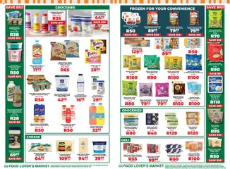 Food Lover's Market specials catalogue – valid from 23.03.2026 | Page: 3 | Products: Frozen vegetables, Butter, Cottage cheese, Ice cream
