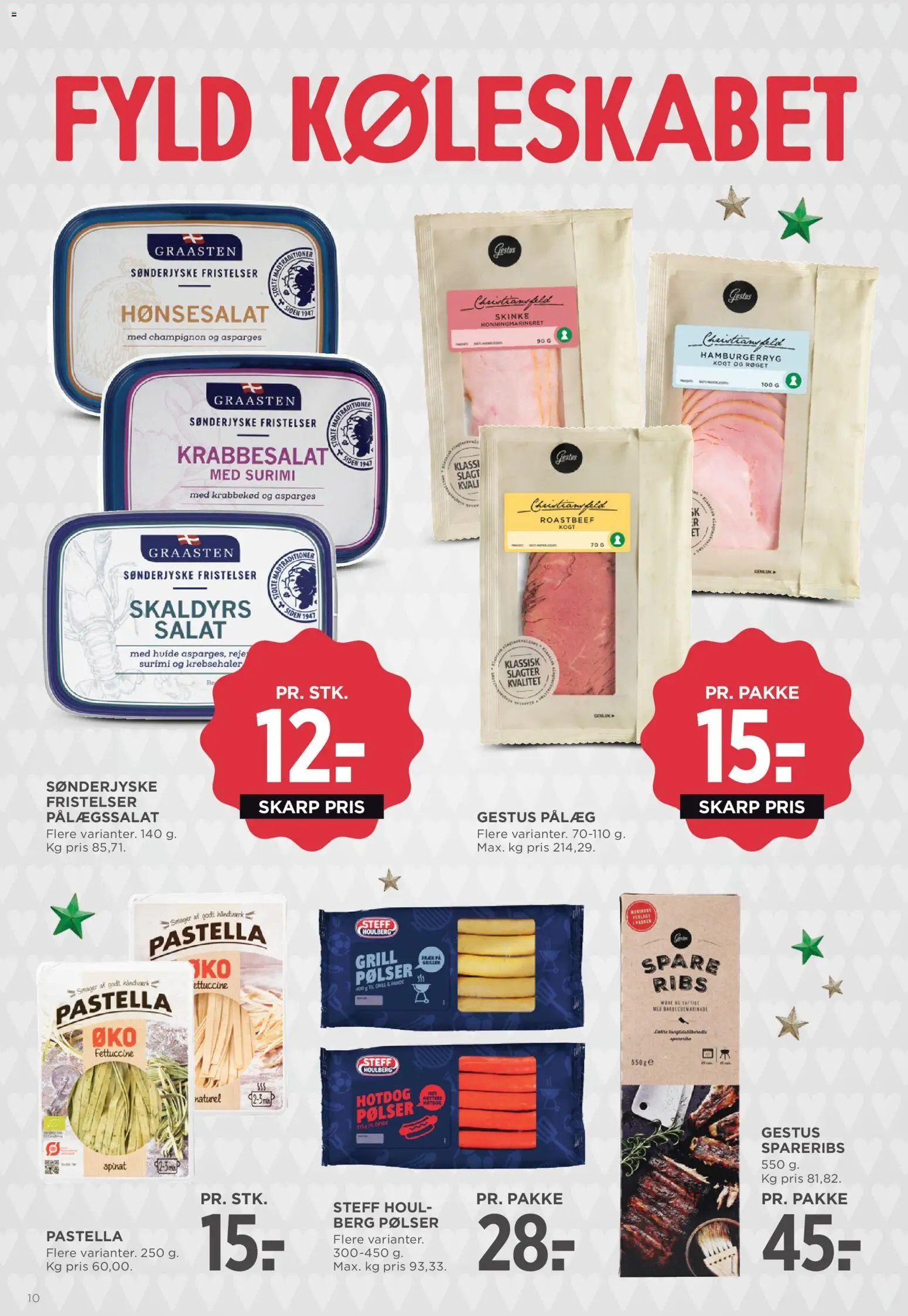 Meny tilbudsavis – gyldig fra 14.11.2025 | Side: 18 | Produkter: Salat, Spareribs, Spinat, Asparges