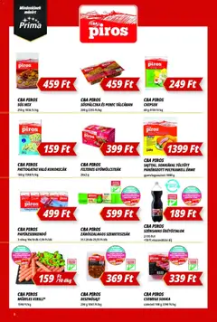 CBA Príma Akciós újság - amely érvényes a következő dátumtól: 13.11.2025 | Oldal: 8