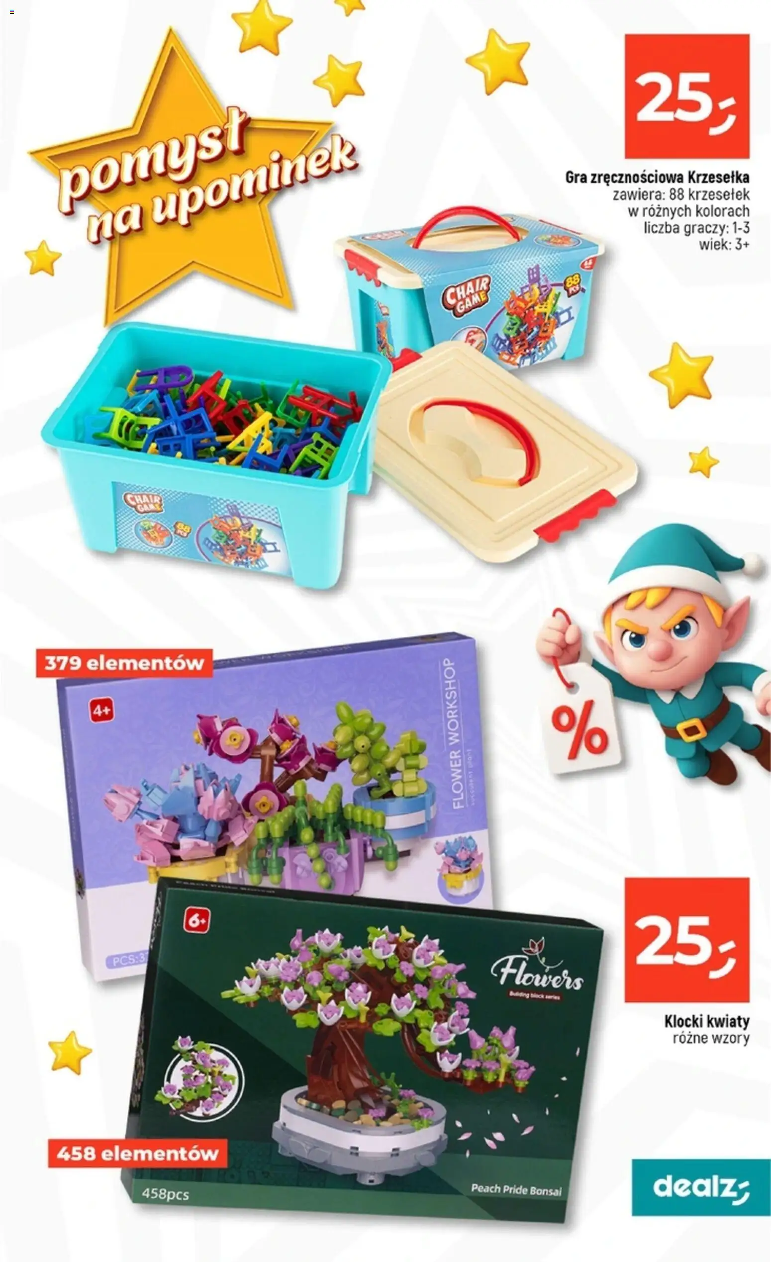 Dealz Gazetka od 18.12.2025 | Strona: 51 | Produkty: Gra, Kwiaty