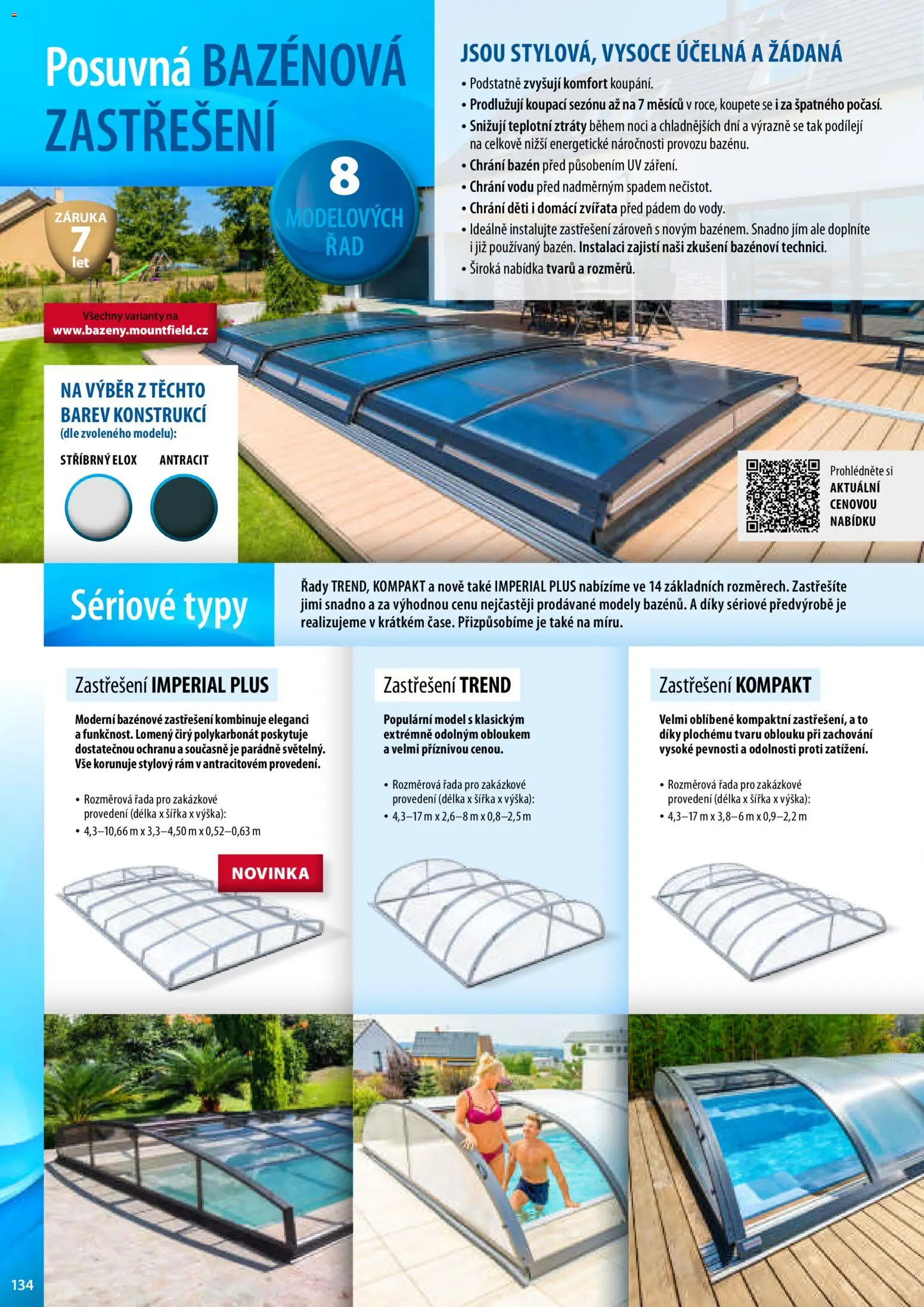 Mountfield katalog od 02.04.2026 | Strana: 134 | Produkty: Bazén, Modely