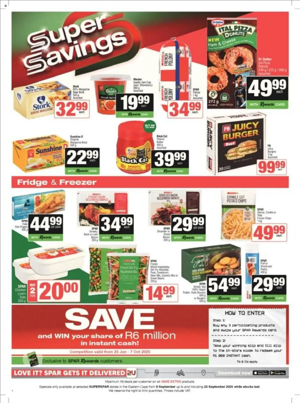 New Superspar catalogue – valid from 08.09.2025 | Page: 4 | Products: Polony, Chicken, Fish, Chips
