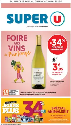 Super U - Prévisualisation de Super U - Les prix bas de la semaine valide à partir de 28.04.2026