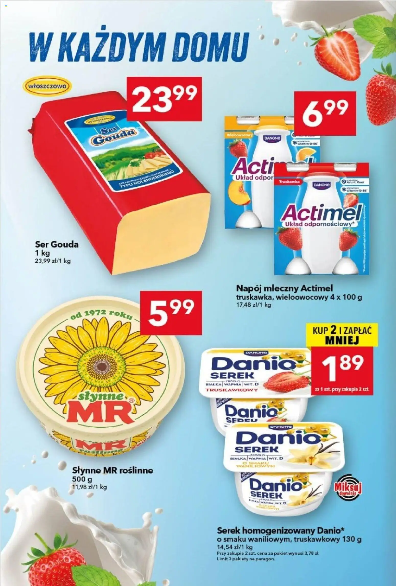 Lewiatan gazetka od 15.01.2026 | Strona: 6 | Produkty: Serek homogenizowany, Serek, Ser, Ser gouda