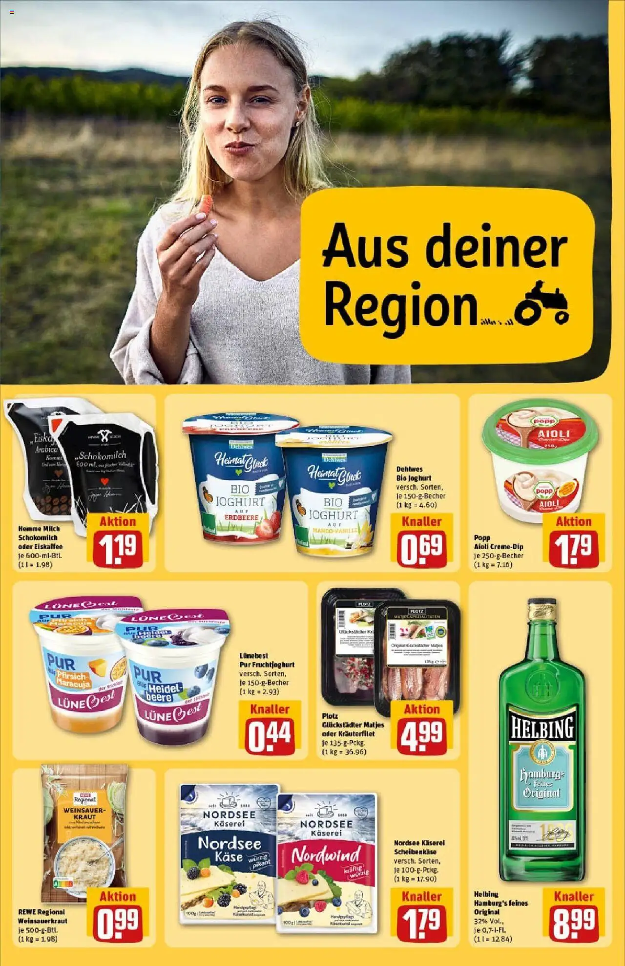 Rewe prospekt Pattensen	 – gültig ab 01.09.2025 | Seite: 28 | Produkte: Joghurt, Fruchtjoghurt, Pfirsich, Kraut