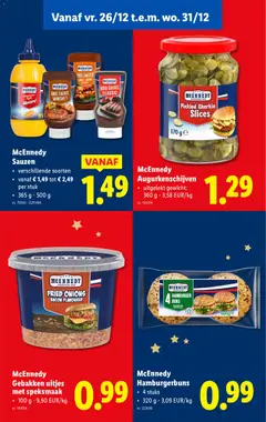Lidl Folder week 52 - Voorbeeld van een folder van Lidl, geldig van 22.12.2025 | Pagina: 66 | Producten: Hamburger, Bacon, Gewicht