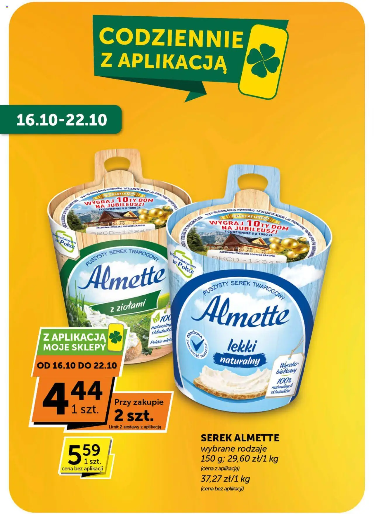Euro Sklep Gazetka - Market od 16.10.2025 | Strona: 8 | Produkty: Serek, Mleko