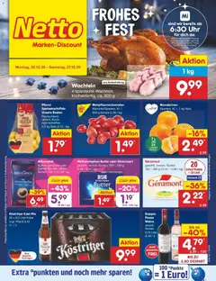Netto Marken-Discount prospekt Nordhausen	 ab 22.12.2025 gültig