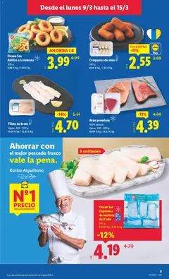 Vista previa Croquetas de atún, 340 g válido desde el 09.03.2026 | Página: 5 | Productos: Pescado, Croquetas, Filete