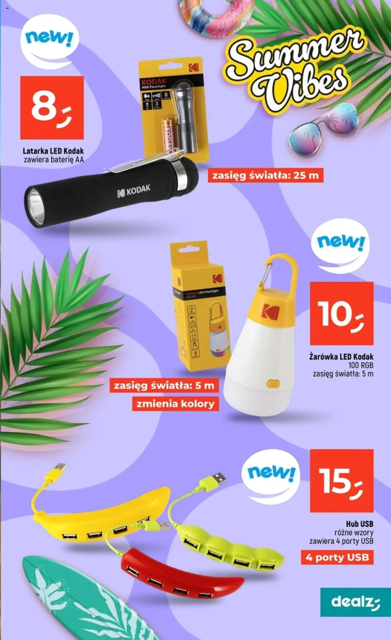 Dealz Gazetka od 31.07.2025 | Strona: 17 | Produkty: USB, Baterie