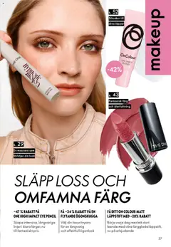 THE ONE Hypnotic Depth Mascara, En mascara som förhöjer din look - Förhandsvisning av reklamblad från butik Oriflame aktuell från 08.10.2025 | Sida: 27 | Produkter: Mascara, Läppstift