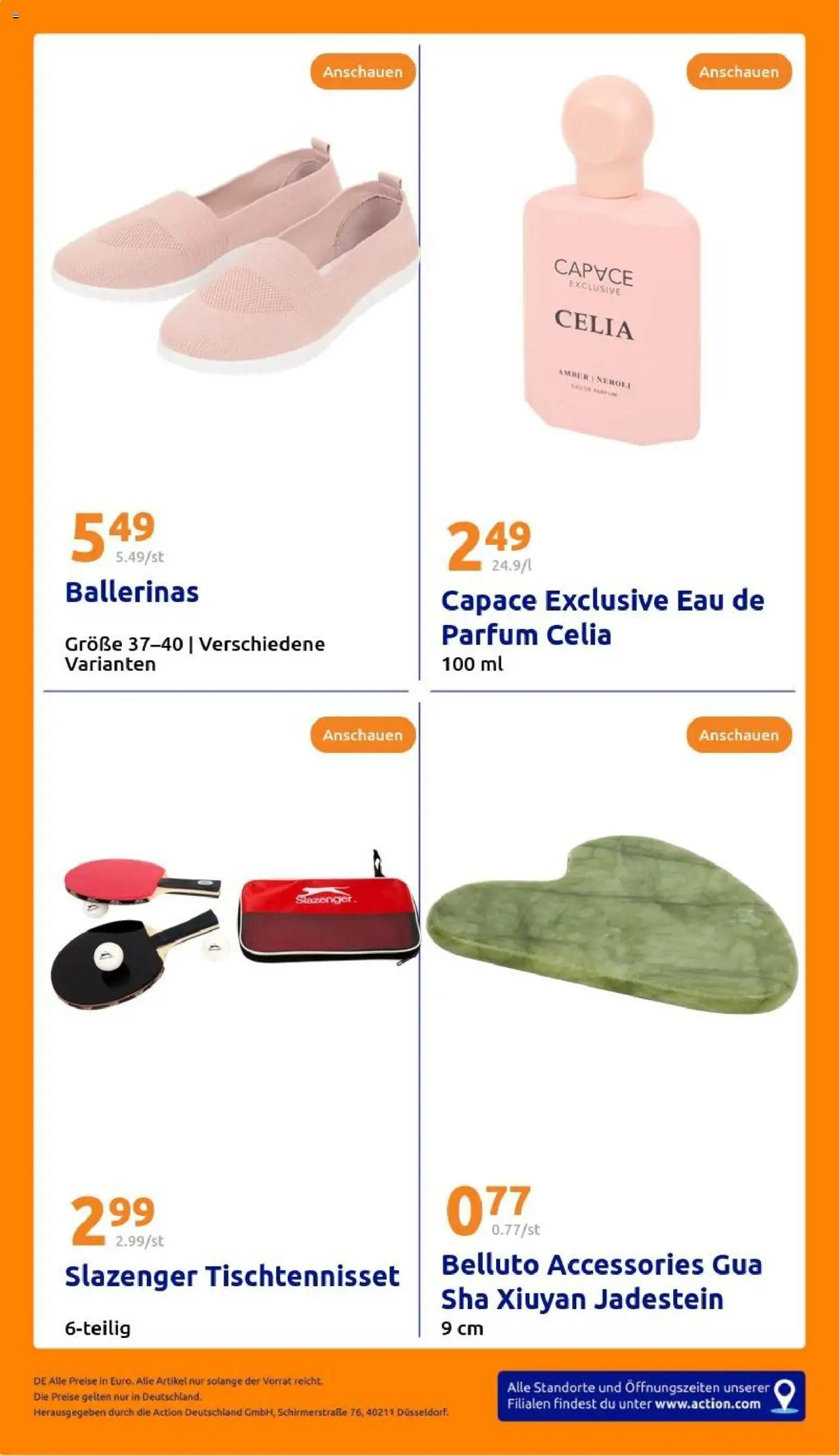 Action Prospekt - gültig ab dem 23.07.2025 | Seite: 32 | Produkte: Parfüm, Ballerinas