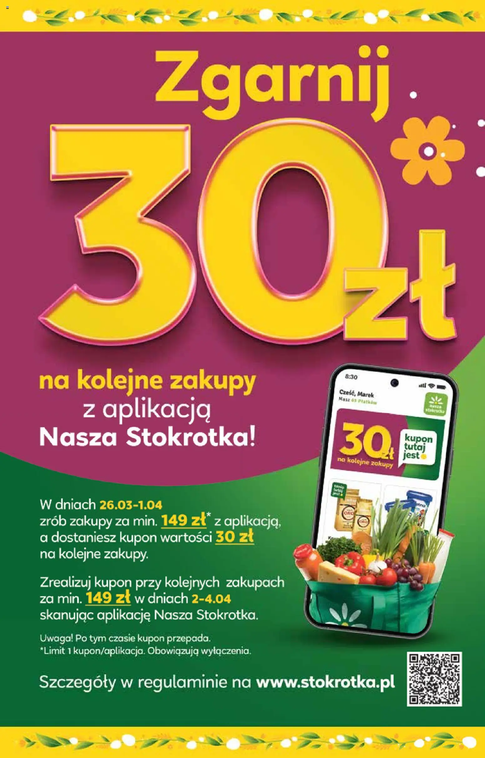 Stokrotka gazetka od 26.03.2026 | Strona: 51 | Produkty: Stokrotka