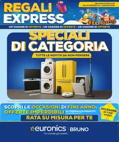 Anteprima del volantino Euronics Regali Speciali catalogo valido a partire dal 19.12.2025