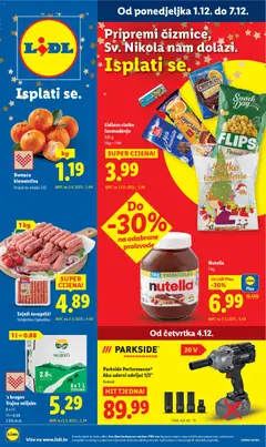 Katalog Lidl - Pregled kataloga iz trgovine Lidl, vrijedi od 01.12.2025