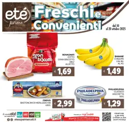 Anteprima del volantino Eté Prime catalogo valido a partire dal 10.10.2025