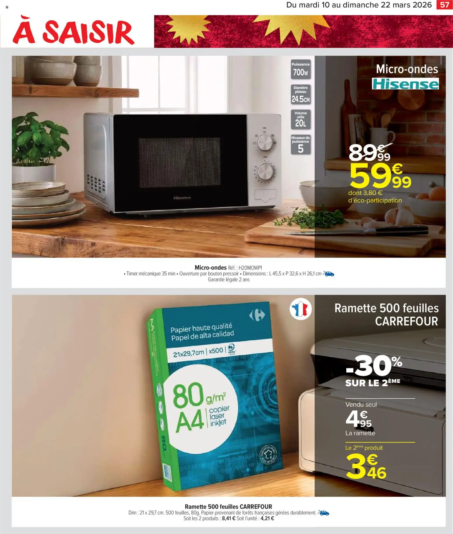 {H1} | Page: 59 | Produits: Plateau