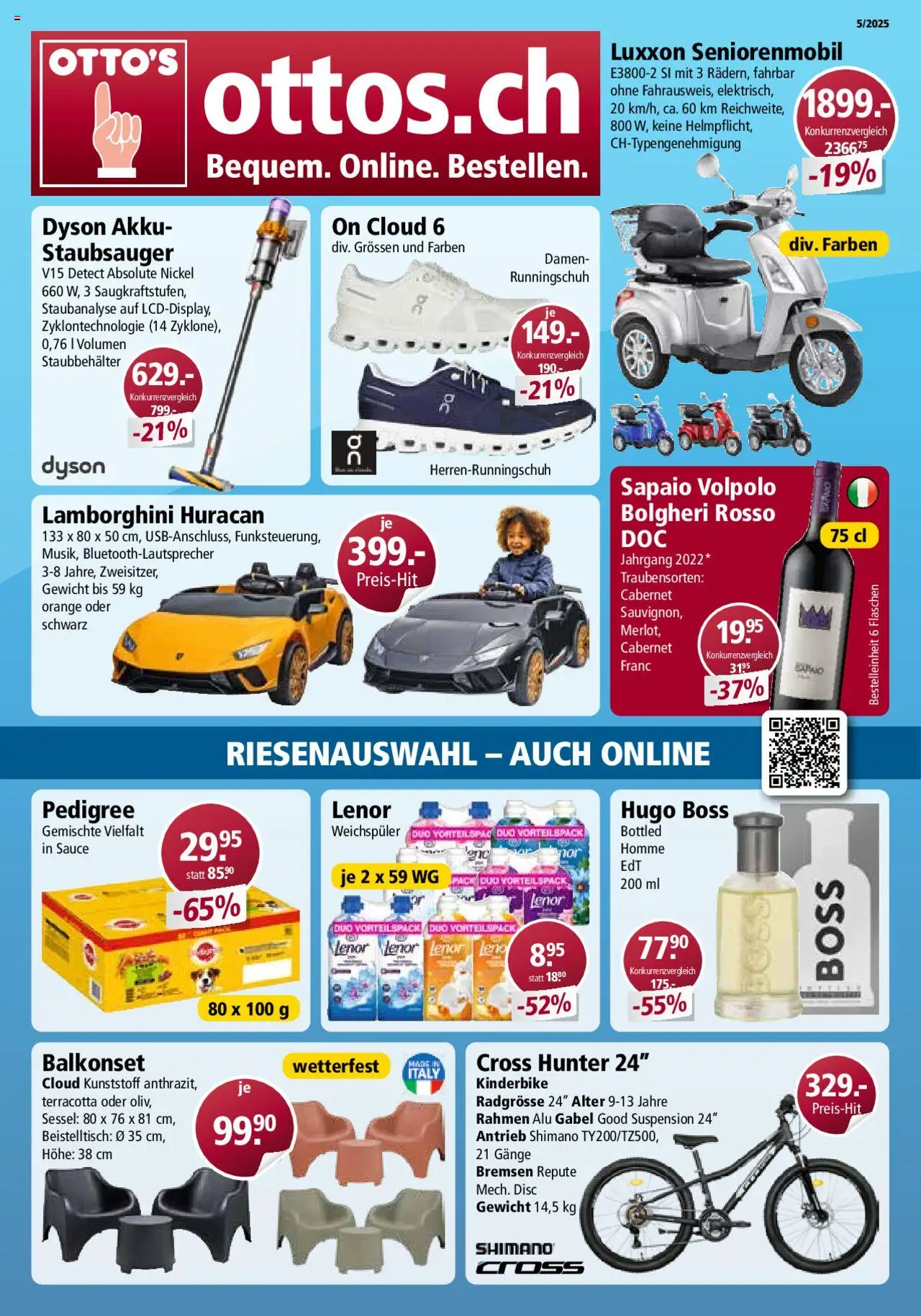 Otto's Online Katalog ab 31.05.2025 | Seite: 1 | Produkte: Sessel, Scooter, Staubsauger, Dyson