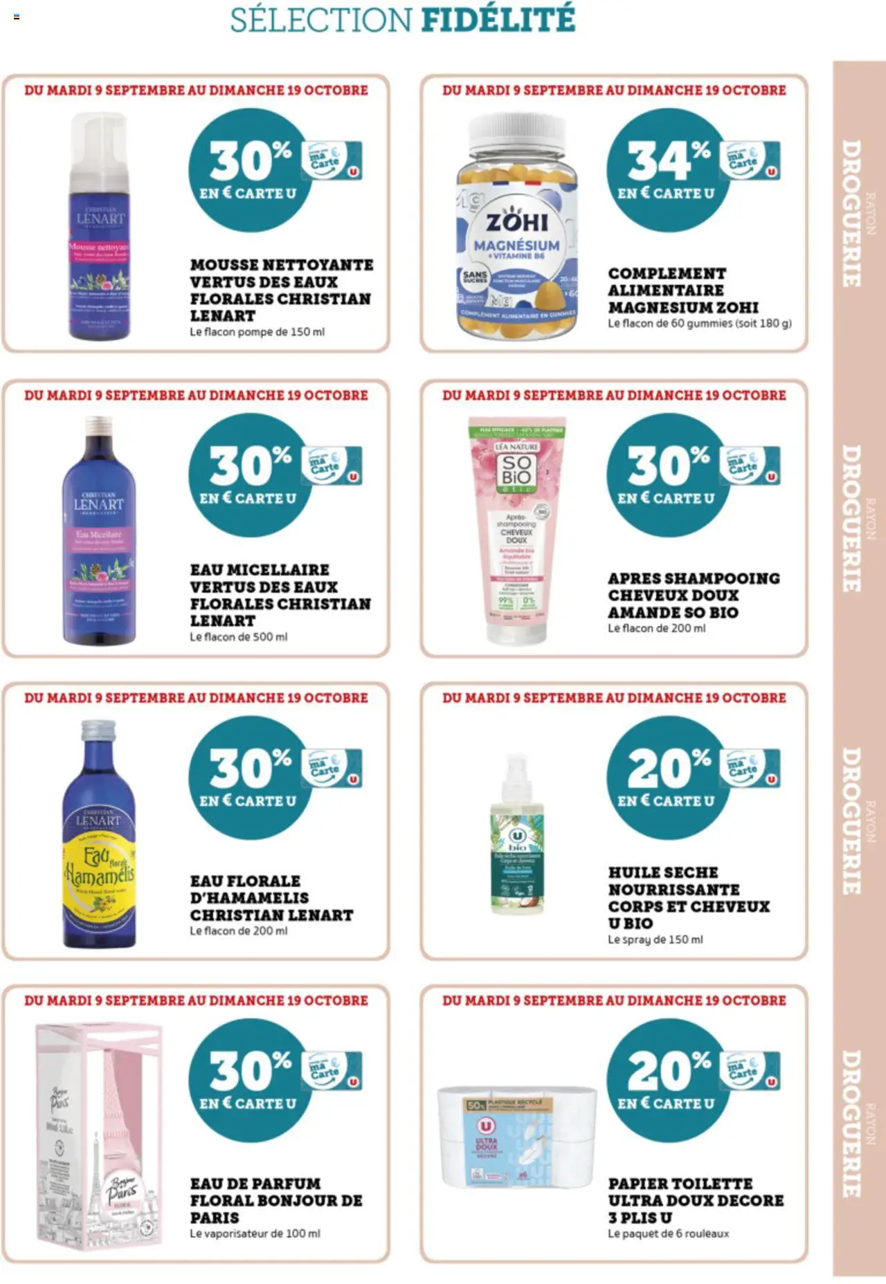  | Page: 15 | Produits: Parfum, Mousse, Eau micellaire, Huile