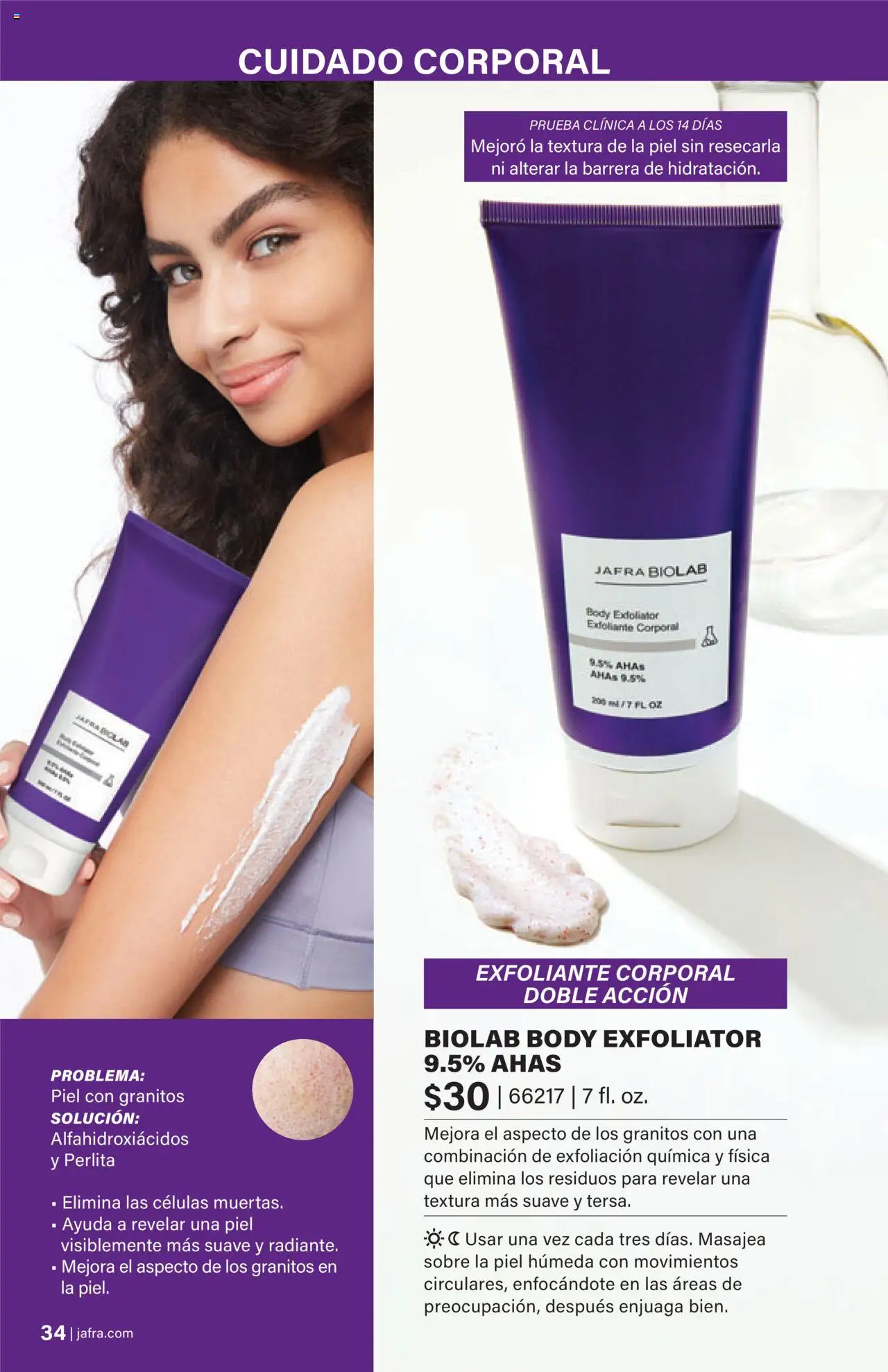 JAFRA folleto │ válido desde el 01.08.2025 | Página: 34 | Productos: Γαύρος, Exfoliante corporal, Body