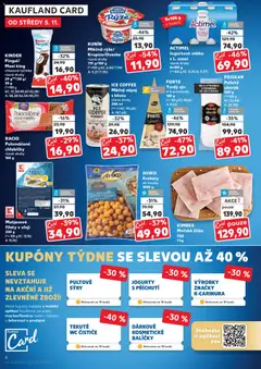 Náhled letáku KINDER Pinguí/Maxi king, chlazená tyčinka různé druhy 29 g/VP/30 g/35 g od 05.11.2025 | Strana: 4
