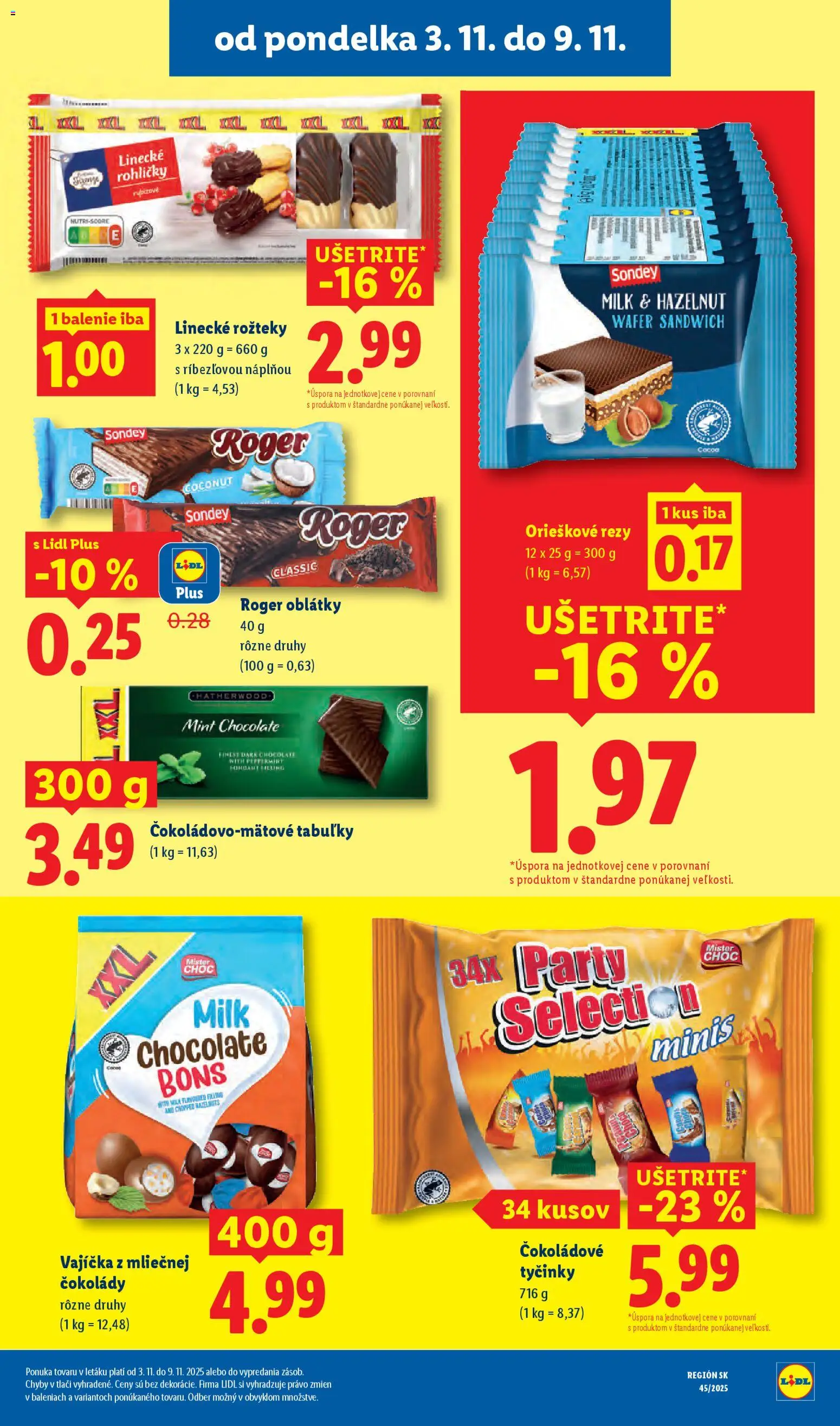 Nové Lidl akcie – leták je platný od 03.11.2025 | Strana: 25