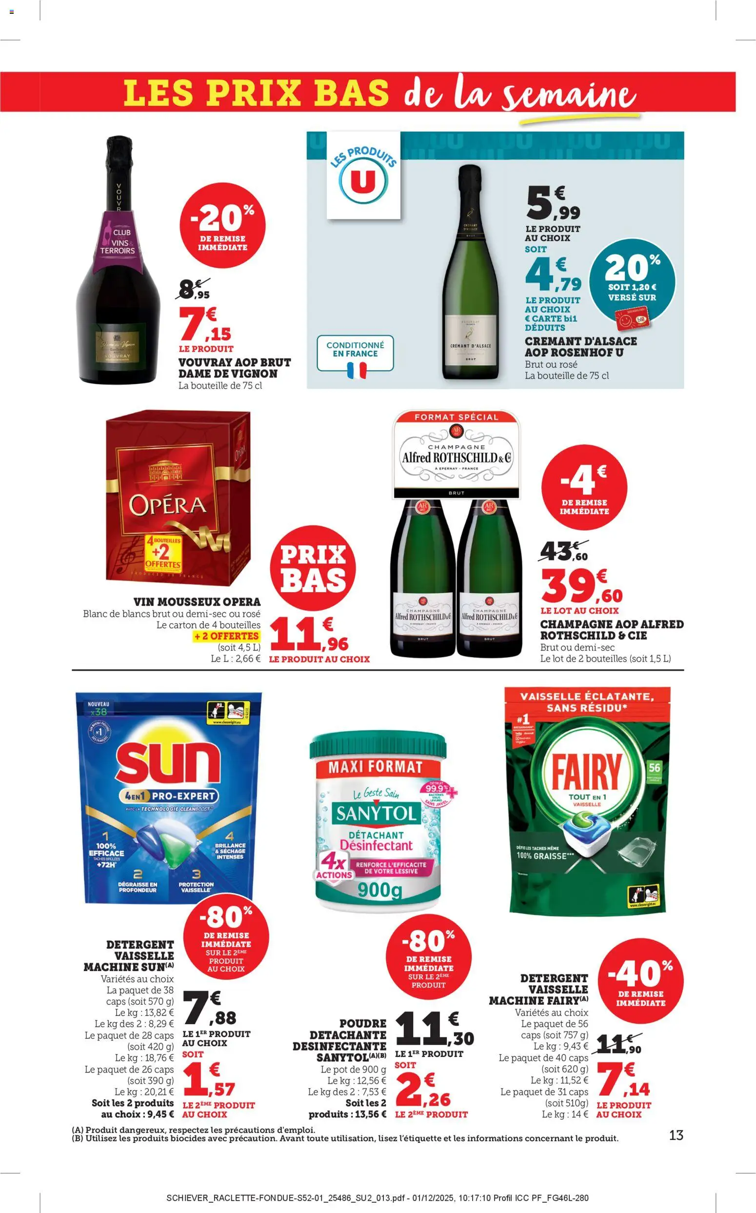 {H1} | Page: 13 | Produits: Poudre, Détergent, Lessive, Crémant d'alsace