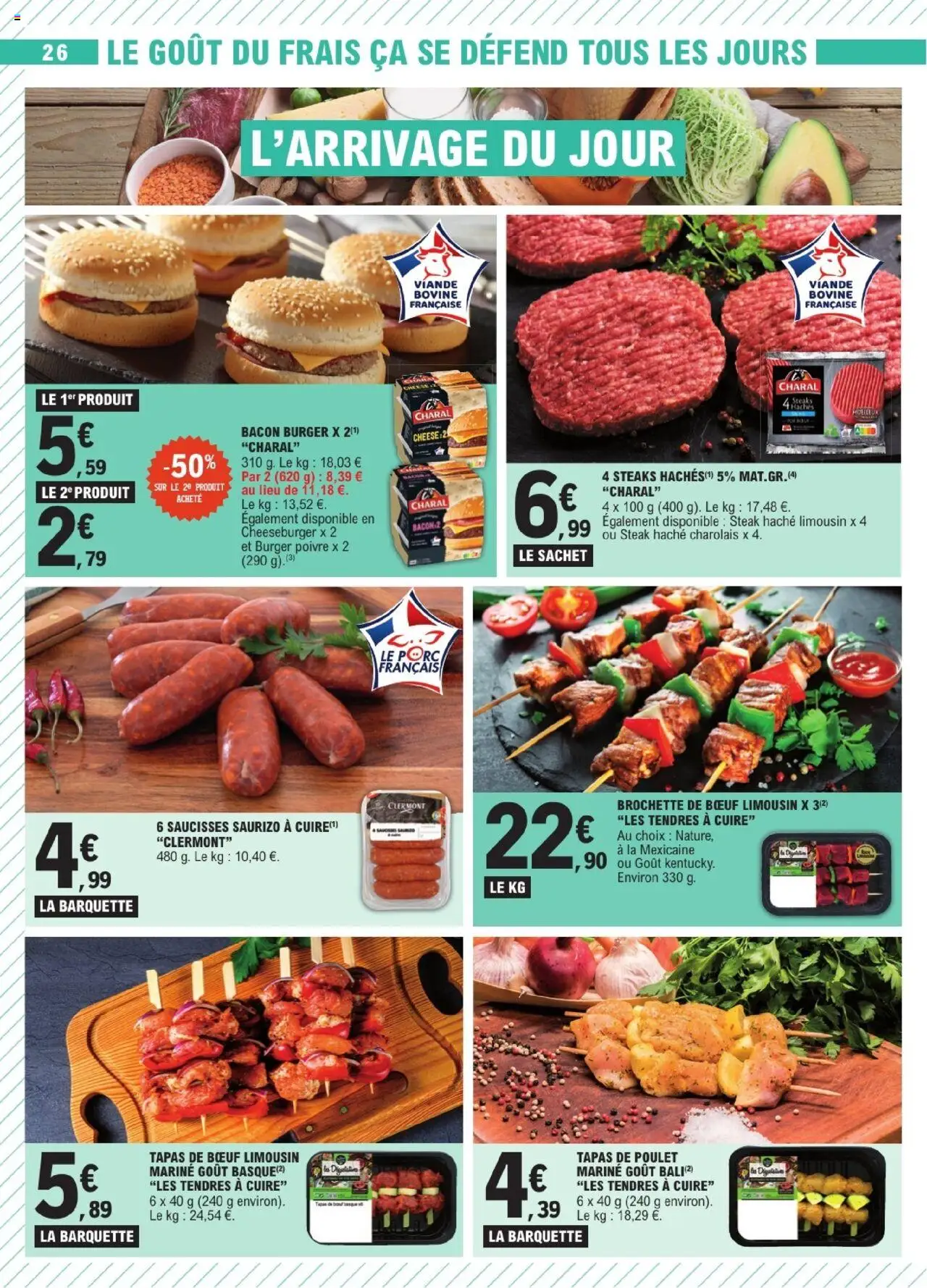  | Page: 26 | Produits: Poivre, Viande, Porc, Viande bovine