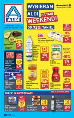 Pogląd oferty "Aldi Gazetka - Okazje na weekend" - ważna od 22.01.2026