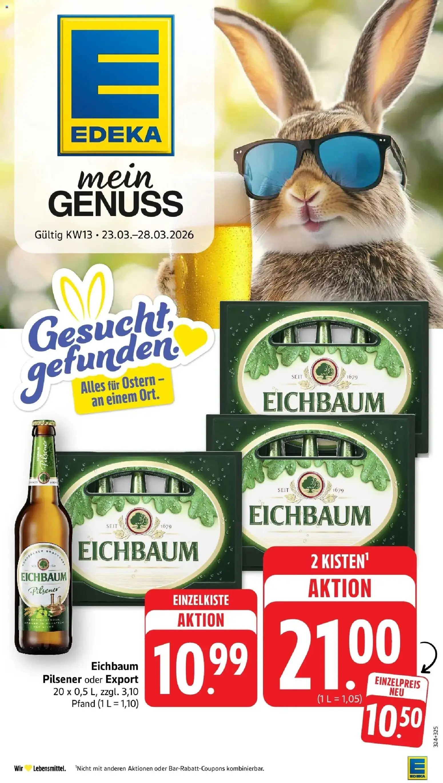 Edeka prospekt Ludwigshafen	 – gültig ab 23.03.2026 | Seite: 1