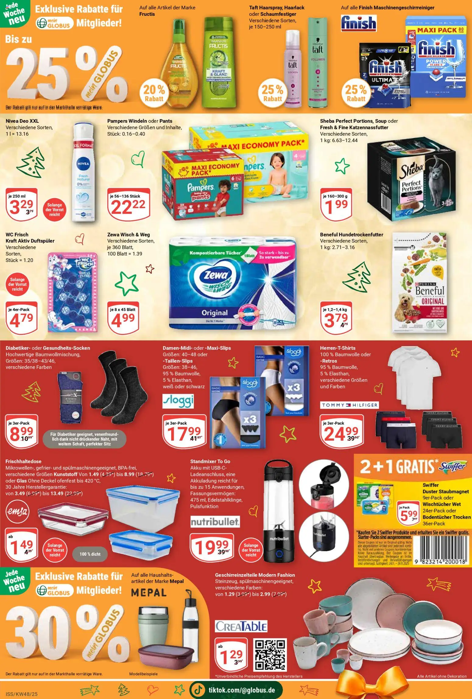 Globus - Black Friday – gültig ab 24.11.2025 | Seite: 5 | Produkte: Sheba, Zewa, Wc frisch, Swiffer