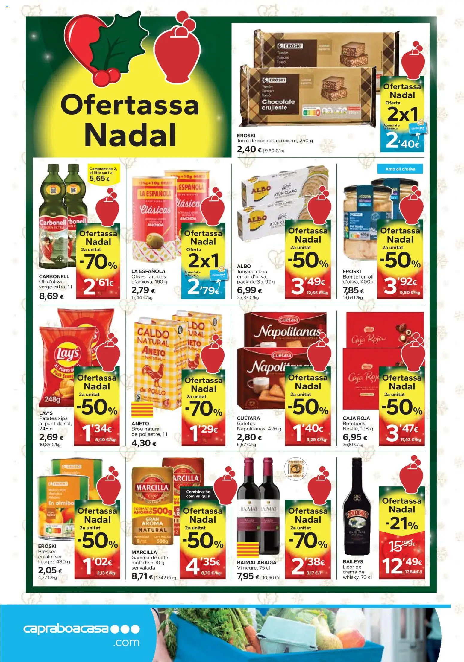 Caprabo folleto │ válido desde el 18.12.2025 | Página: 6 | Productos: Café, Crema, Anchoa, Atún claro