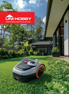 Náhled letáku Uni Hobby katalog - Zahradní technika 2026 od 13.03.2026