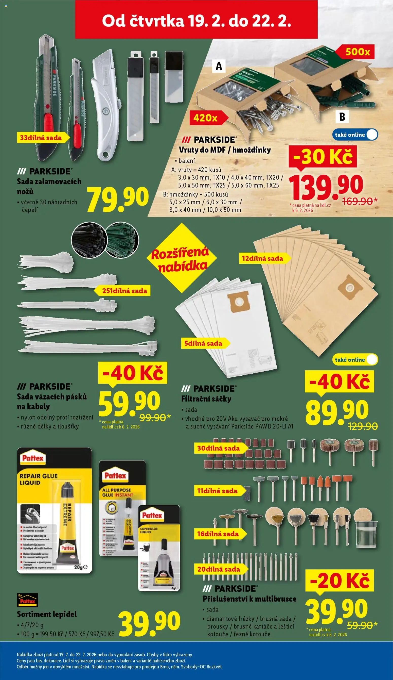 Lidl leták - Spotřební zboží od 16.02.2026 | Strana: 11 | Produkty: Parkside, Vysavač, Aku vysavač
