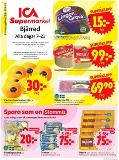 ICA Supermarket - Bjärred - Förhandsvisning av reklamblad från butik ICA Supermarket aktuell från 25.08.2025