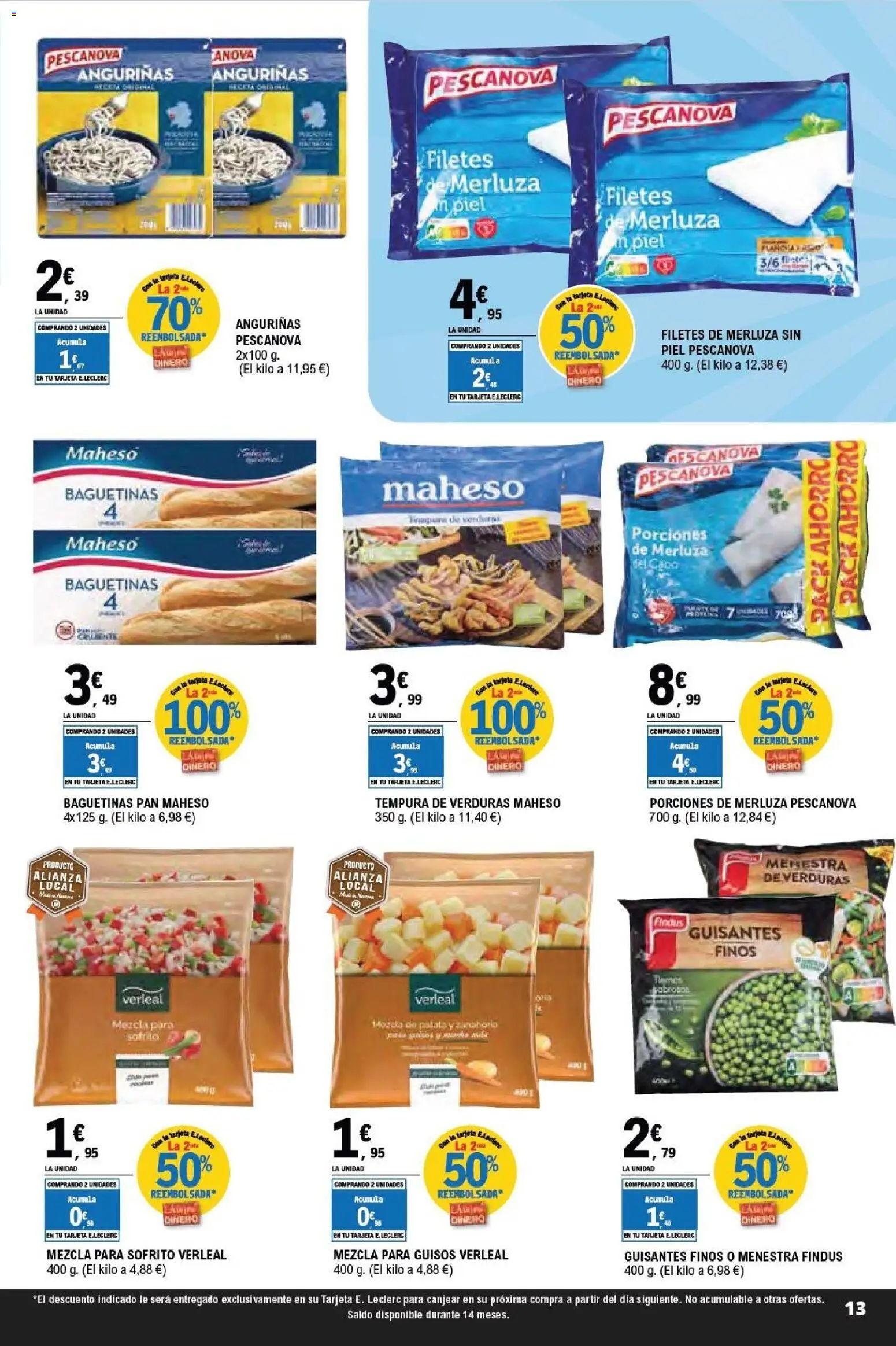 E.Leclerc - Super Ofertas Pamplona │ válido desde el 04.02.2026 | Página: 13