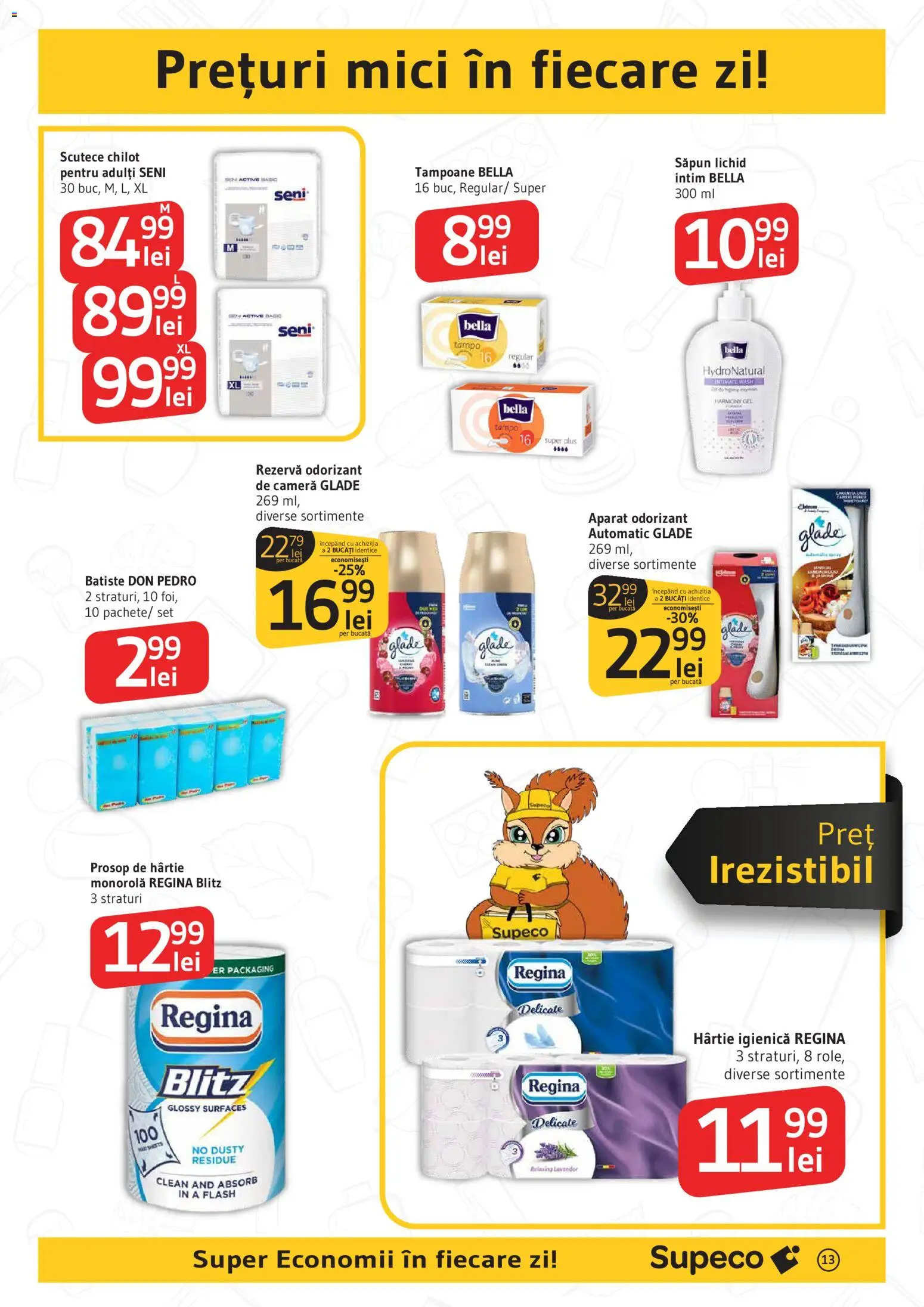 Noul catalog Supeco – valabil de la 13.11.2025 | Pagină: 13 | Produse: Mici, Săpun, Săpun lichid, Scutece