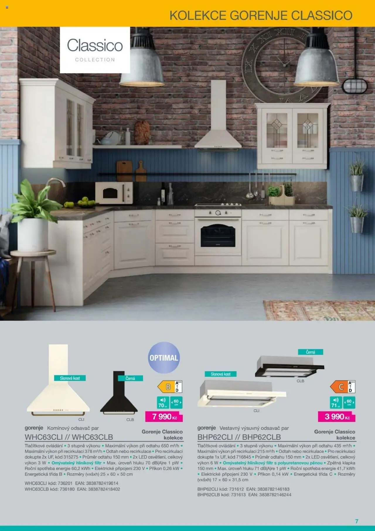 XXXLutz leták - Gorenje 2025 od 01.06.2025 | Strana: 7 | Produkty: Odsavač par, LED