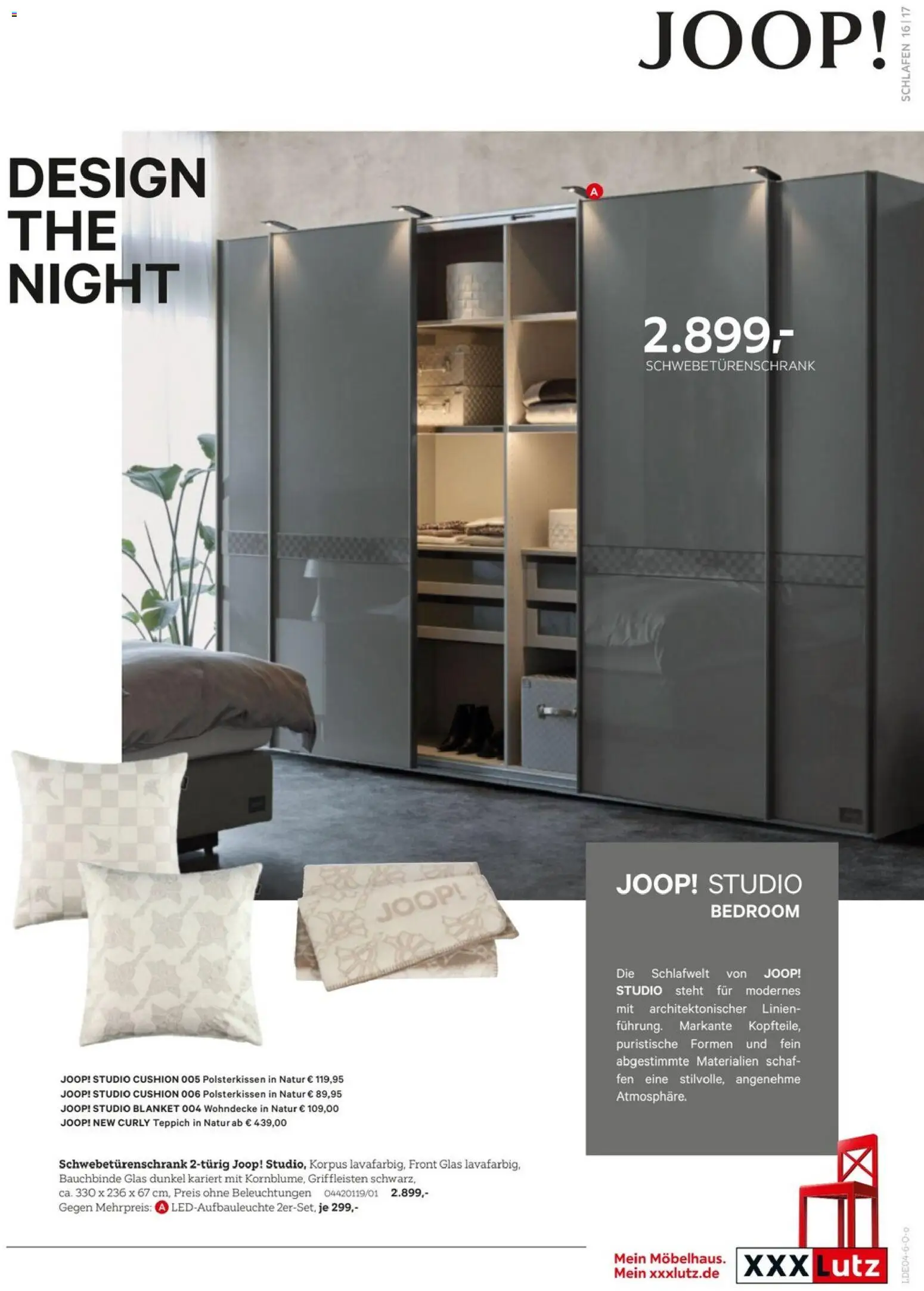 XXXLutz Home Collections – gültig ab 11.04.2026 | Seite: 17 | Produkte: Schwebetürenschrank, Teppich