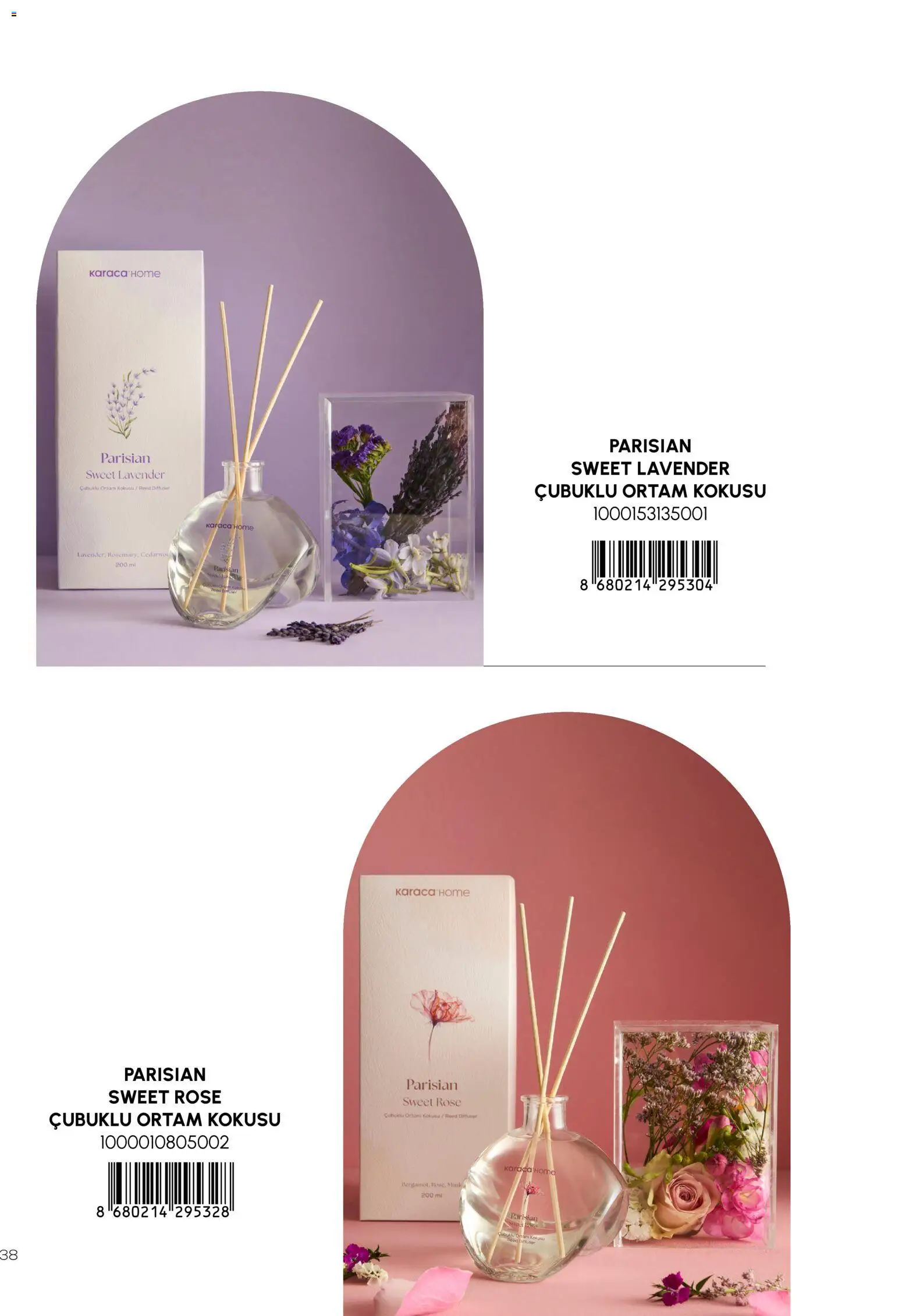 Karaca Home Katalog Dekoratif - İlkbahar / Yaz 2026 - 01.03.2026 tarihinden itibaren geçerlidir | Sayfa: 38