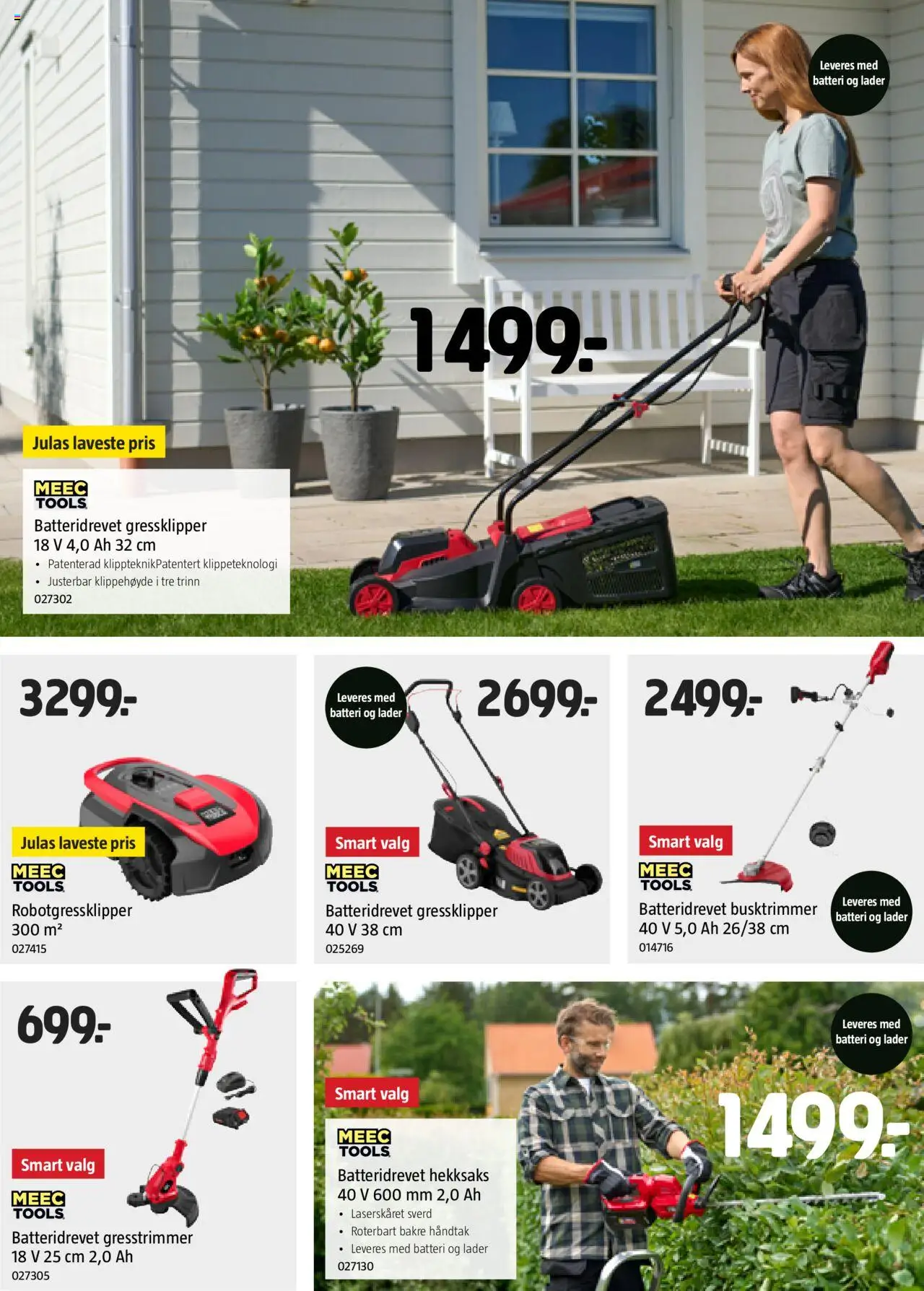  | Side: 8 | Produkter: Gressklipper, Batteri, Télécommande, Håndtak