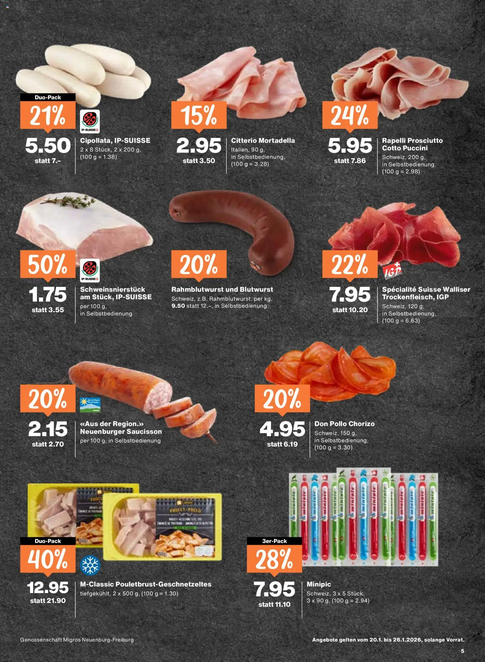 Migros Aktionen – gültig ab 20.01.2026 | Seite: 5