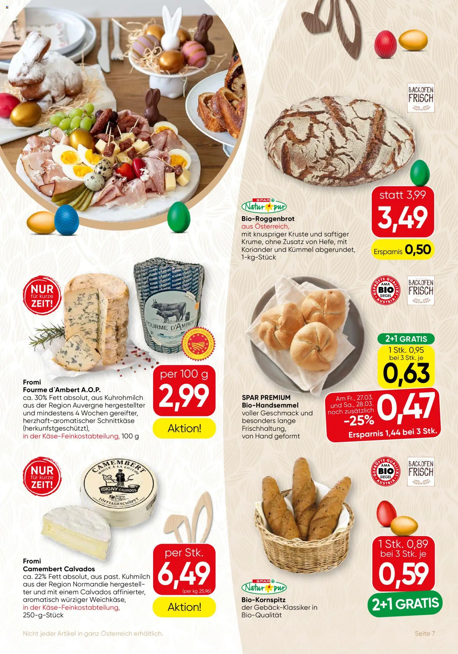 SPAR Gourmet Flugblatt gültig ab 26.03.2026 | Seite: 7