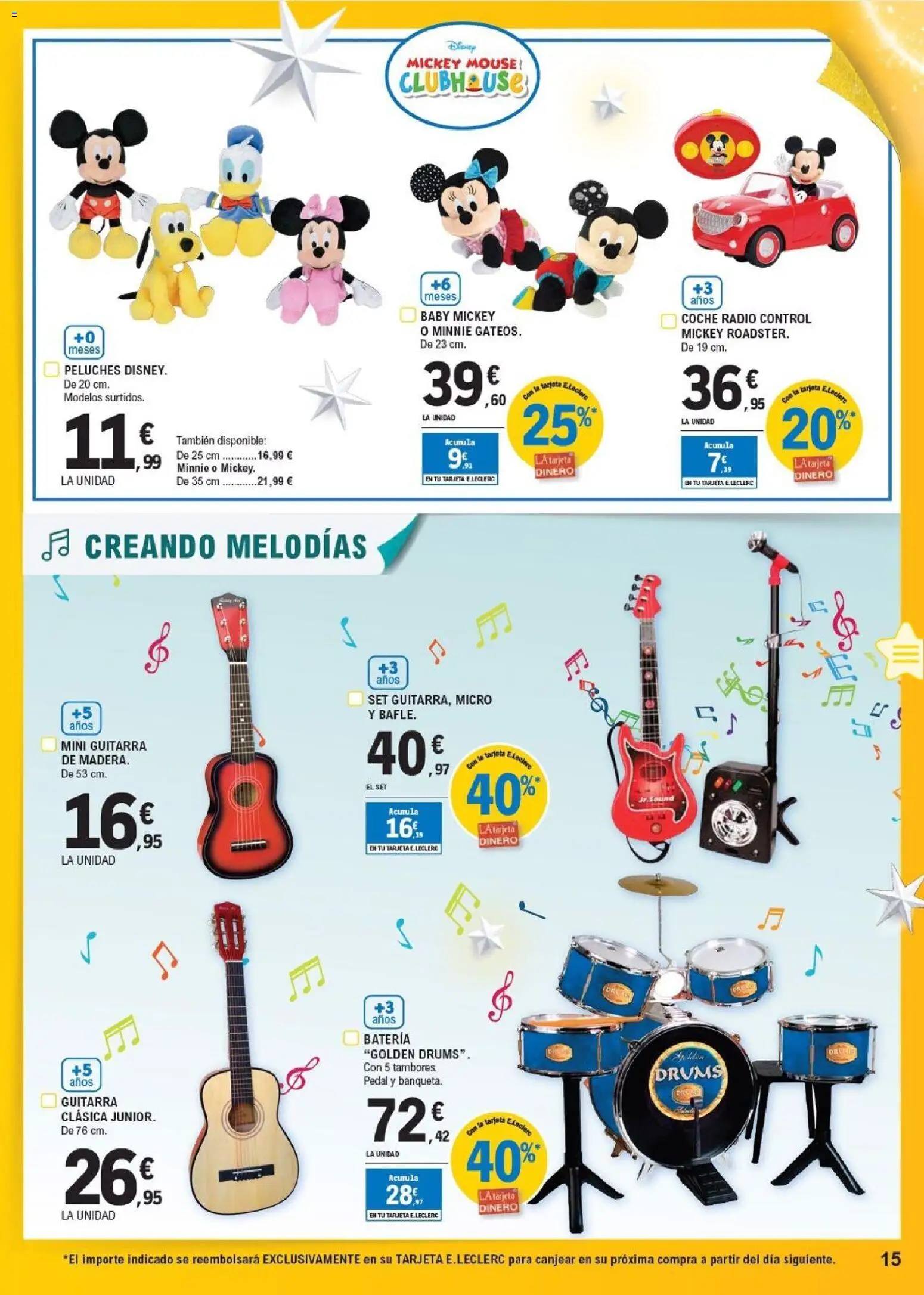 E.Leclerc - Juguetes  │ válido desde el 03.11.2025 | Página: 15 | Productos: Mouse, Radio, Batería