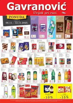 Katalog Gavranović - Pregled kataloga iz trgovine Gavranović, vrijedi od 06.11.2025 | Stranica: 3