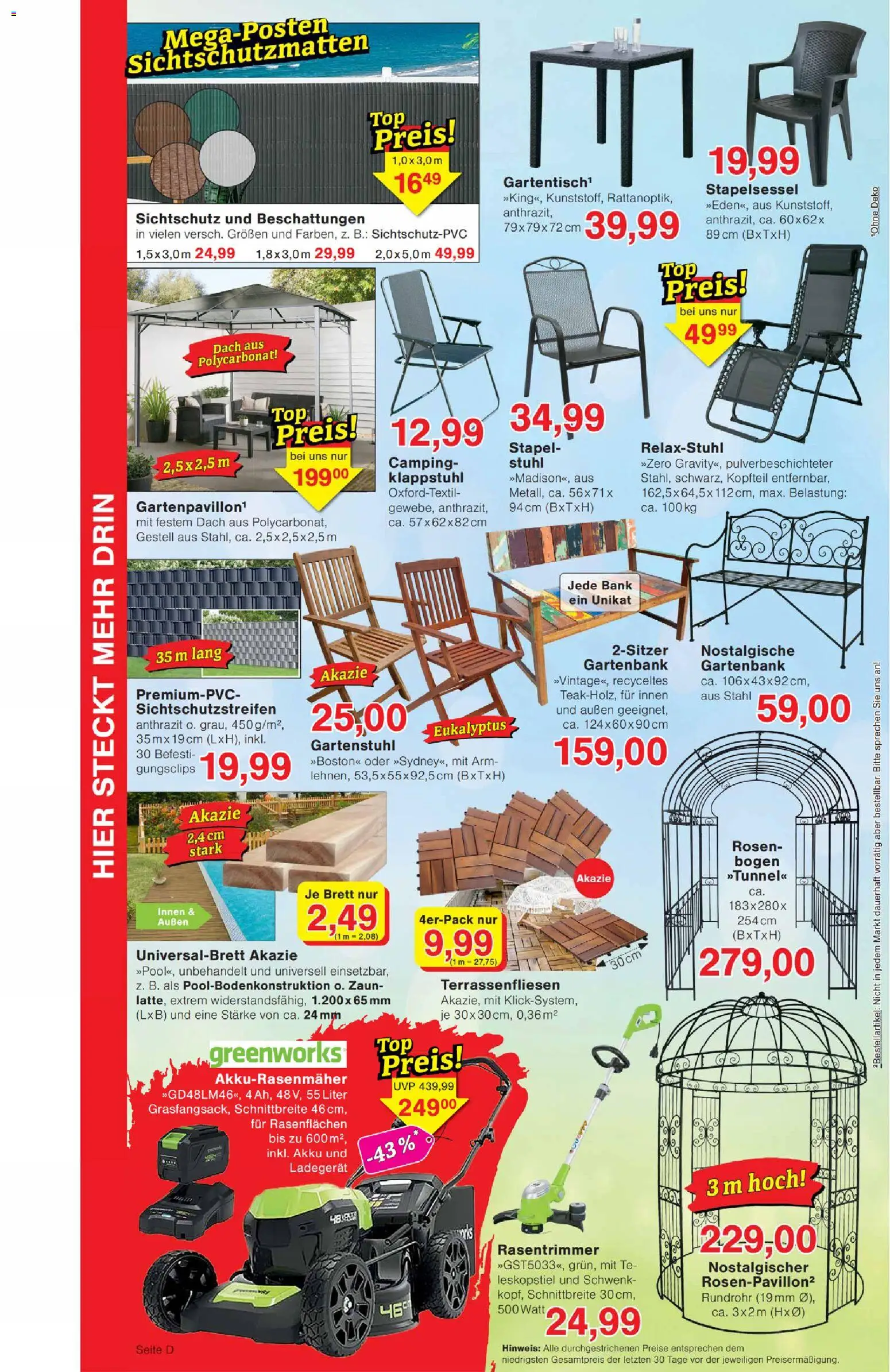 Wiglo Wunderland Prospekt 	 – gültig ab 20.04.2026 | Seite: 10 | Produkte: Stuhl, Ladegerät