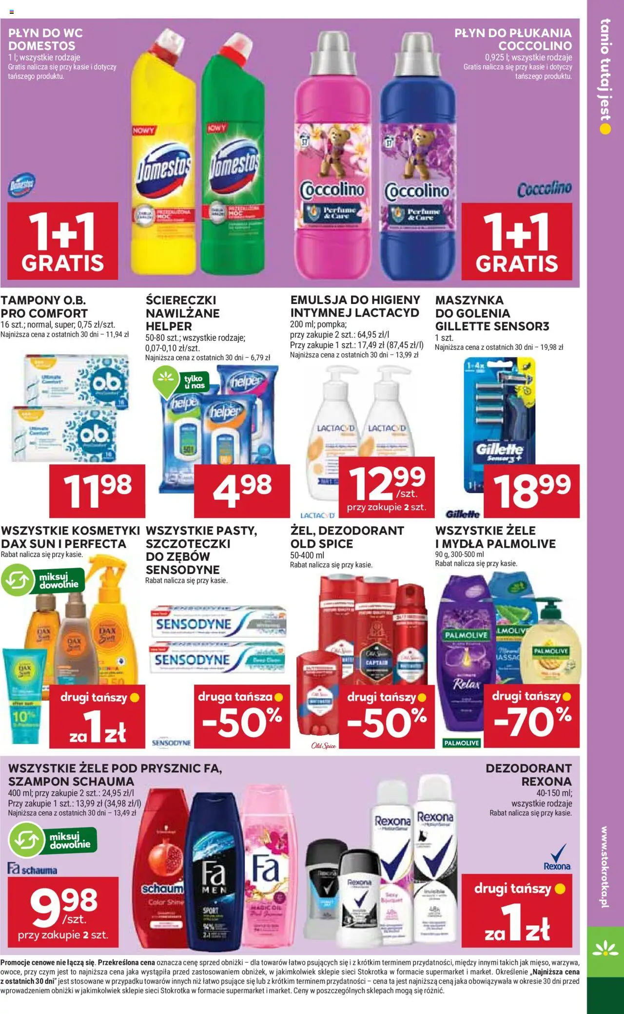 Stokrotka Gazetka od 07.08.2025 | Strona: 35 | Produkty: Coccolino, Domestos, Dezodorant, Old spice