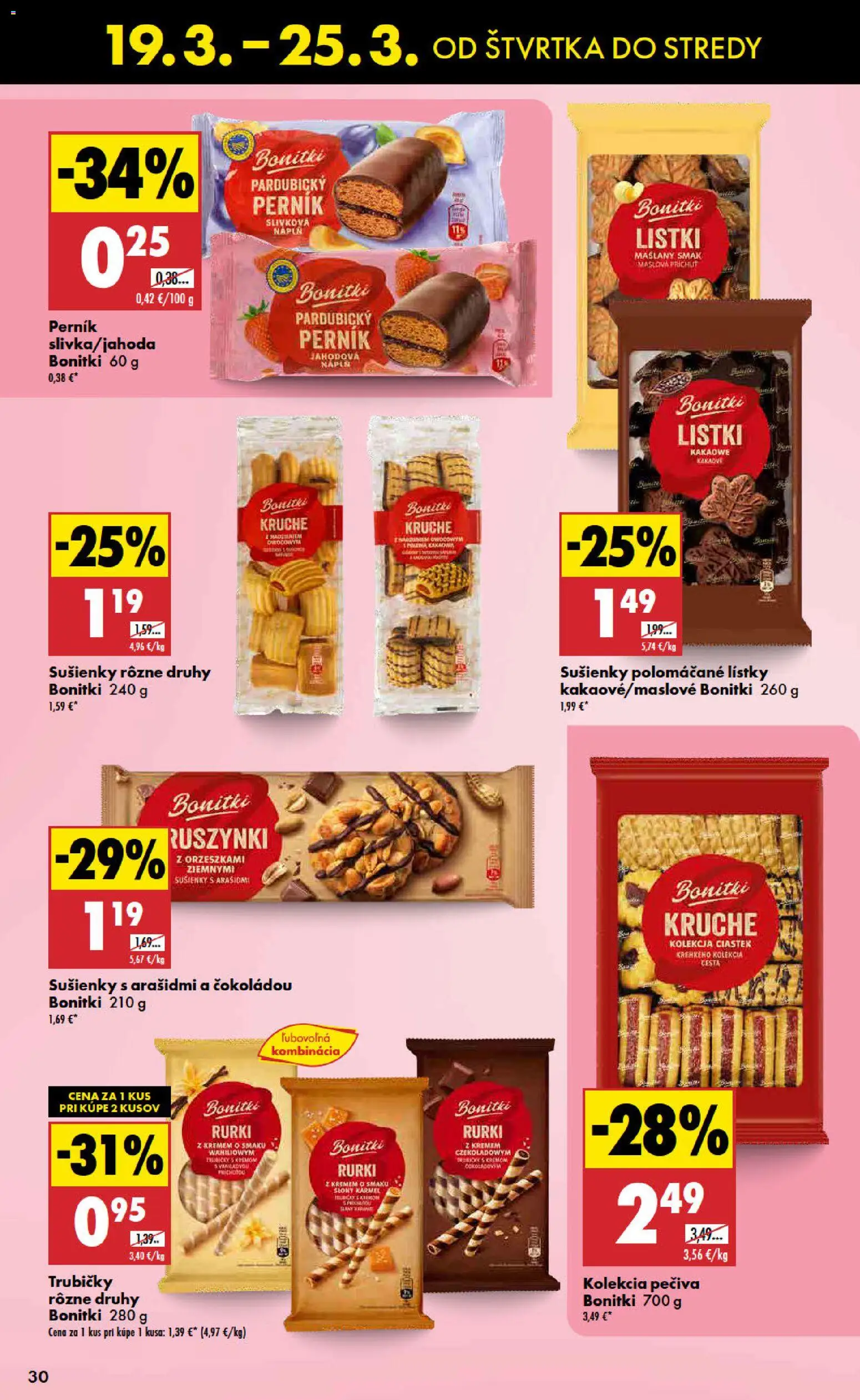 Nové Biedronka akcie – leták je platný od 19.03.2026 | Strana: 30