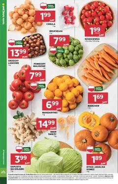 Pogląd oferty "Stokrotka Gazetka" - ważna od 23.10.2025 | Strona: 10 | Produkty: Kapusta, Pomidory malinowe, Pomidory, Mandarynki